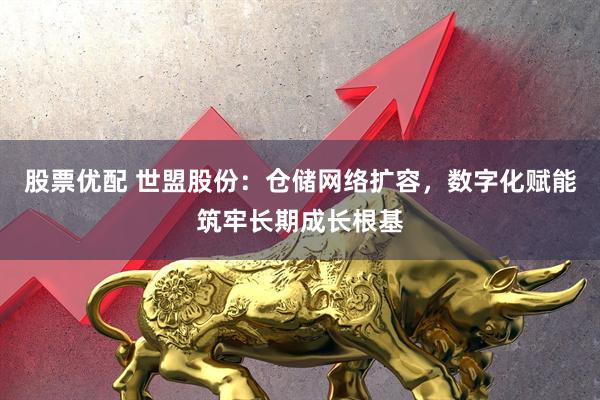 股票优配 世盟股份：仓储网络扩容，数字化赋能筑牢长期成长根基