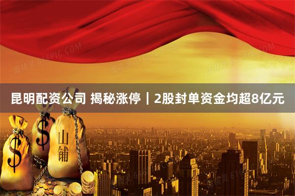 昆明配资公司 揭秘涨停｜2股封单资金均超8亿元